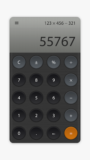 Minimal Calculator - عکس برنامه موبایلی اندروید