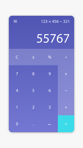 Minimal Calculator - عکس برنامه موبایلی اندروید