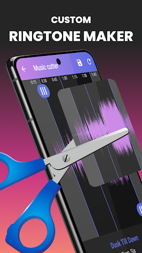 Music Cutter - Ringtone maker - عکس برنامه موبایلی اندروید