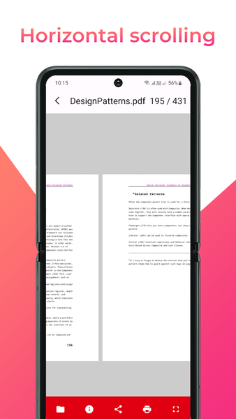 PDF Viewer - Image screenshot of android app