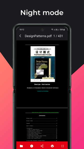 PDF Viewer - Image screenshot of android app