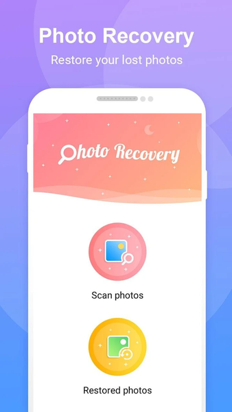 Photo Recovery - Image screenshot of android app