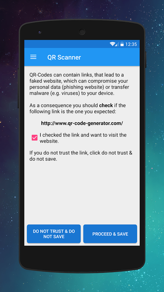 QR Scanner, Barcode Scanner - عکس برنامه موبایلی اندروید