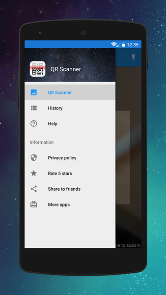 QR Scanner, Barcode Scanner - عکس برنامه موبایلی اندروید