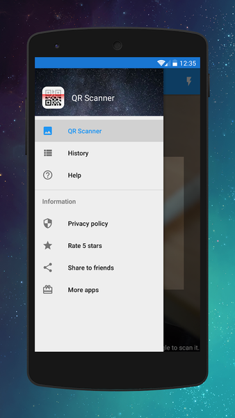 QR Scanner, Barcode Scanner - Image screenshot of android app