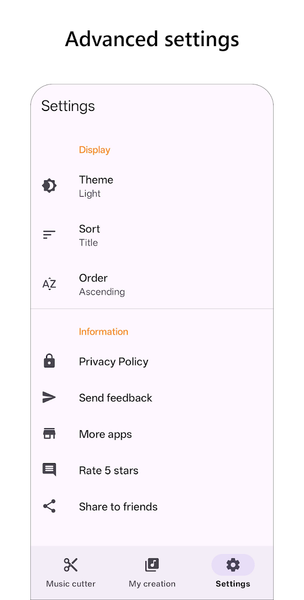 Music Cutter - Ringtone Maker - عکس برنامه موبایلی اندروید