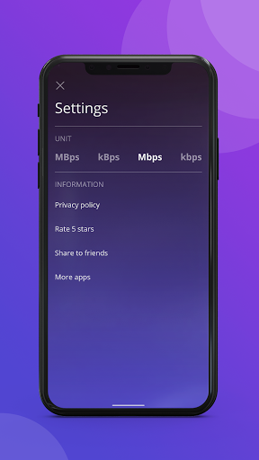 Internet Speed Test - عکس برنامه موبایلی اندروید