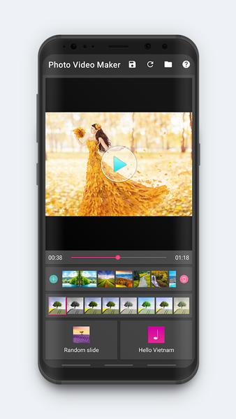 Photo Video Maker - عکس برنامه موبایلی اندروید
