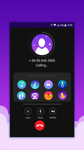 Voice changer - عکس برنامه موبایلی اندروید