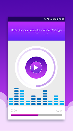 Voice changer - عکس برنامه موبایلی اندروید