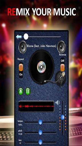 iRemix Portable Music DJ Mixer - Image screenshot of android app