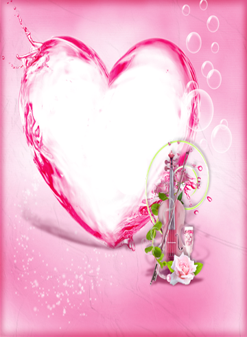 Pink Heart Frames - Image screenshot of android app