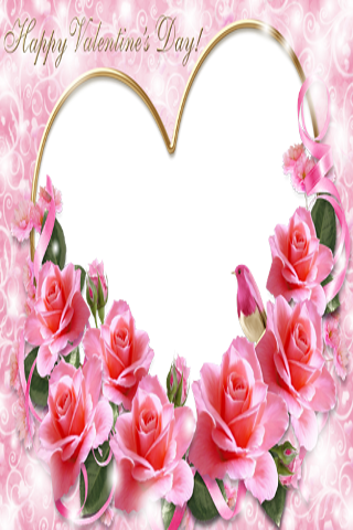 Valentine Photo Frames - Image screenshot of android app