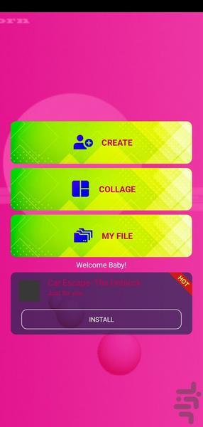 قاب عکس تولد 2022 - Image screenshot of android app
