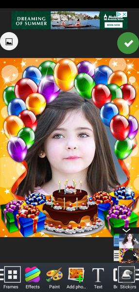 قاب عکس تولد 2022 - Image screenshot of android app