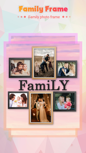 Family photo editor & frames - Image screenshot of android app