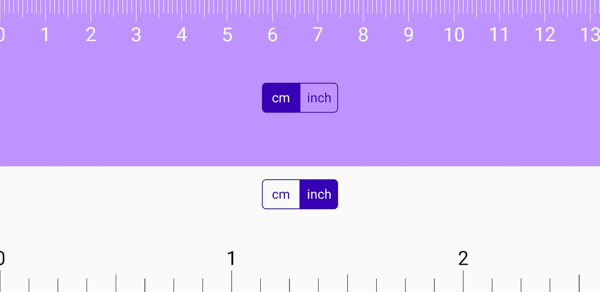 Ruler - عکس برنامه موبایلی اندروید