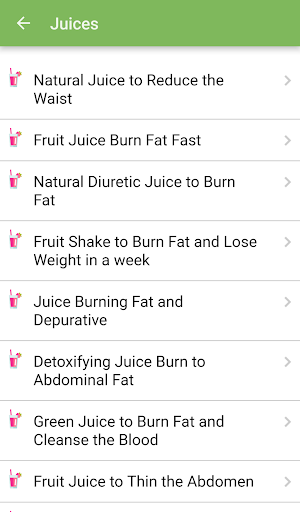 Weight Loss Juice - Image screenshot of android app