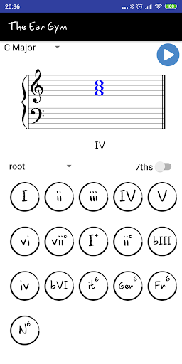 The Ear Gym - Ear training - عکس برنامه موبایلی اندروید