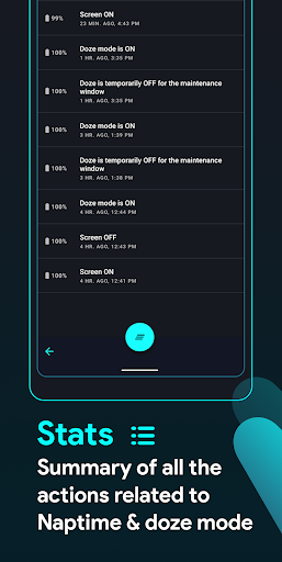 Naptime - the real battery saver - عکس برنامه موبایلی اندروید