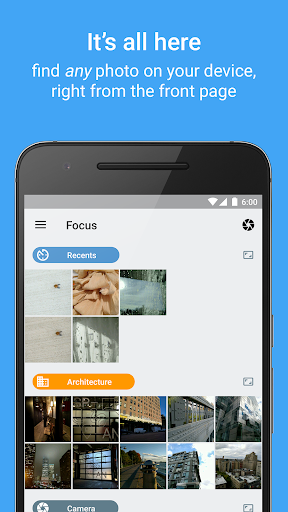 Focus - Picture Gallery - عکس برنامه موبایلی اندروید