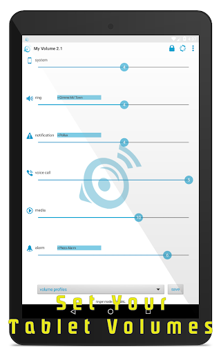 My Volume - schedule manage audio volume profile - Image screenshot of android app