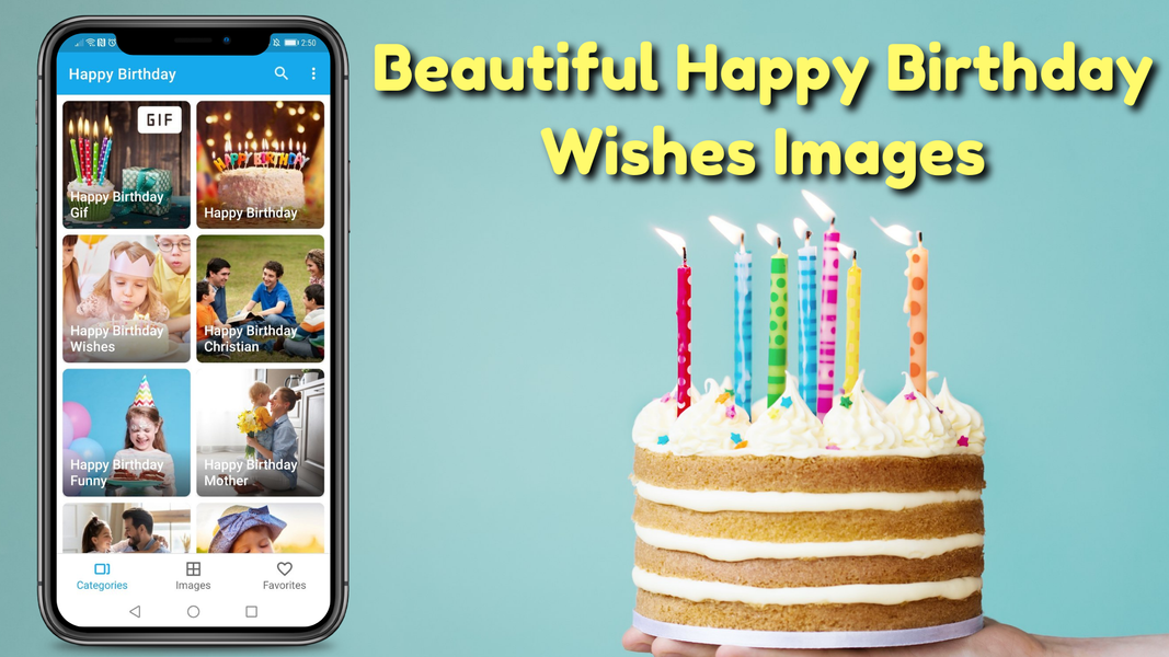 Happy Birthday Wishes Images - Image screenshot of android app