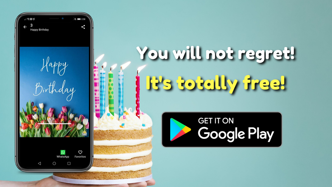 Happy Birthday Wishes Images - Image screenshot of android app