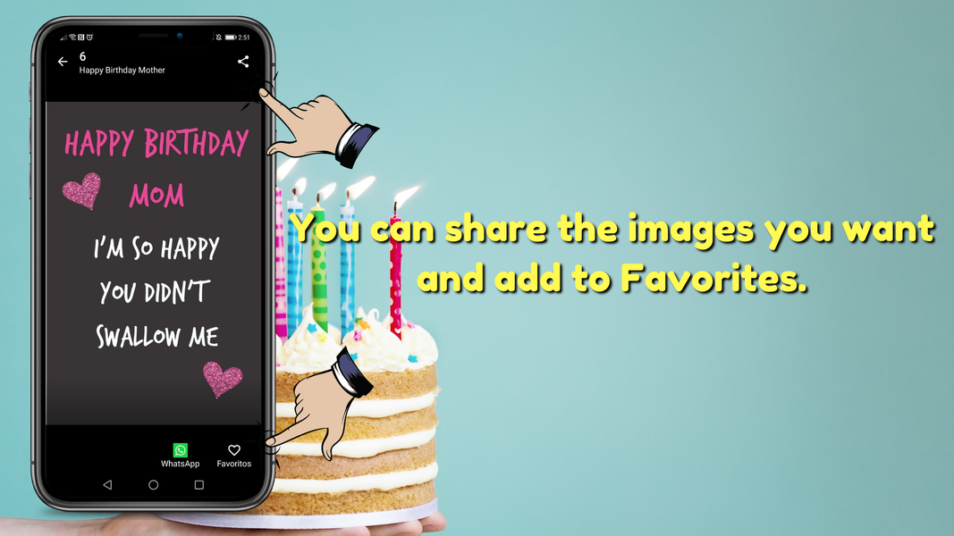 Happy Birthday Wishes Images - Image screenshot of android app