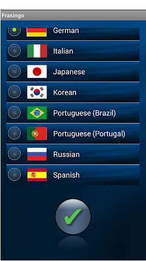 Learn Languages with Phrases - Image screenshot of android app