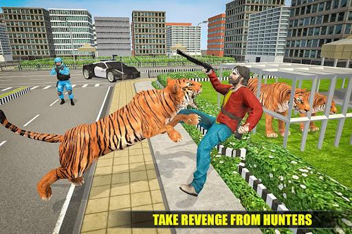 Angry Tiger City Attack: Wild Animal Fighting Game - عکس برنامه موبایلی اندروید
