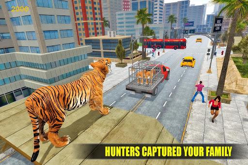 Angry Tiger City Attack: Wild Animal Fighting Game - عکس برنامه موبایلی اندروید