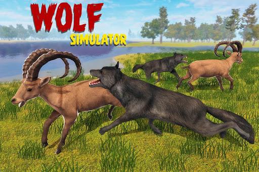Wolf Simulator: Wild Animal Attack Game - عکس بازی موبایلی اندروید