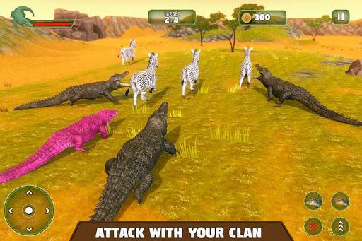Crocodile Family Simulator Games ۲۰۲۱ - عکس بازی موبایلی اندروید