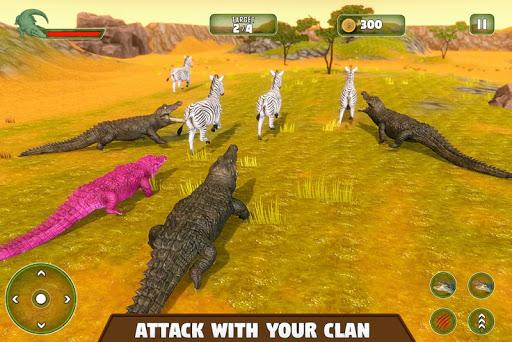 Crocodile Family Simulator Games ۲۰۲۱ - عکس بازی موبایلی اندروید