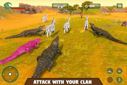 Crocodile Family Simulator Games ۲۰۲۱ - عکس بازی موبایلی اندروید