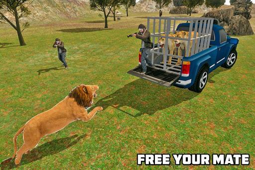 Angry Lion Sim City Attack - عکس بازی موبایلی اندروید