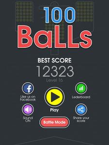 100 Balls - Tap to Drop the Color Ball Game - عکس بازی موبایلی اندروید