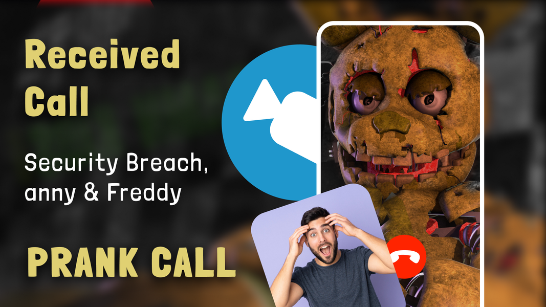 Scary Freddy's Live Video Call - Image screenshot of android app