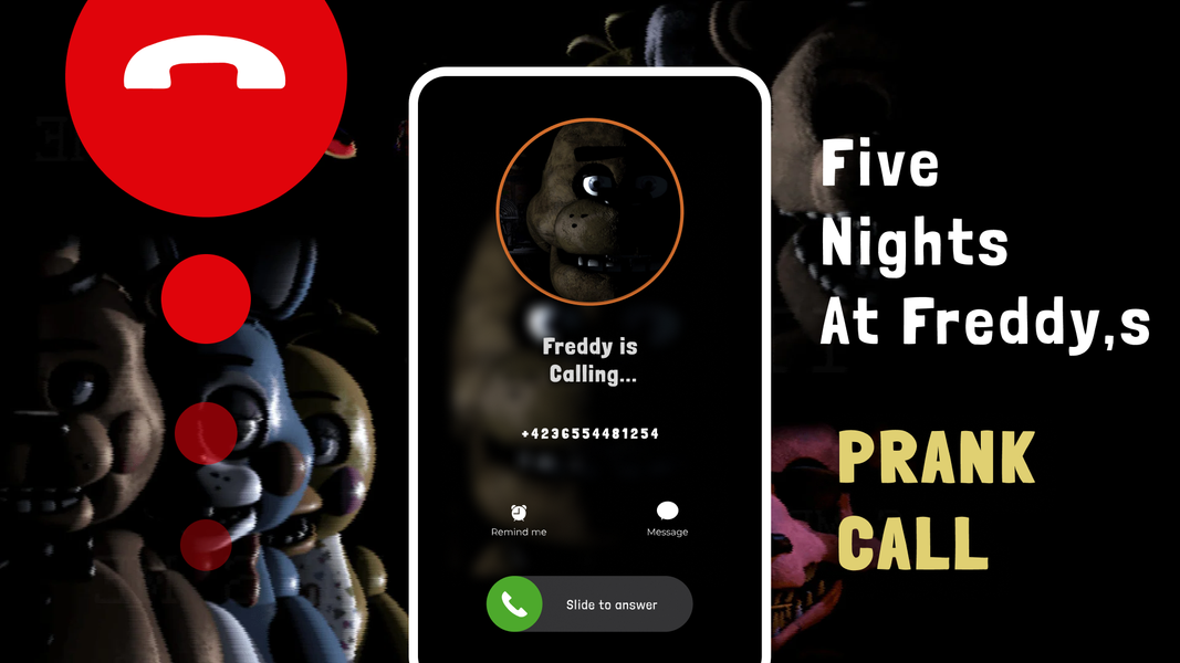 Scary Freddy's Live Video Call - Image screenshot of android app