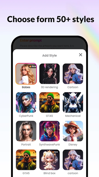 AI Gine-AI Art Generator - عکس برنامه موبایلی اندروید