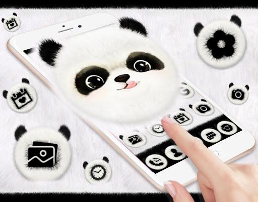 Cute Panda Launcher Theme Live HD Wallpapers - Image screenshot of android app