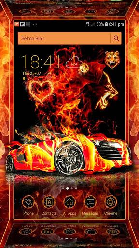 Speedy Sports Car Launcher Theme Live Wallpapers - Image screenshot of android app