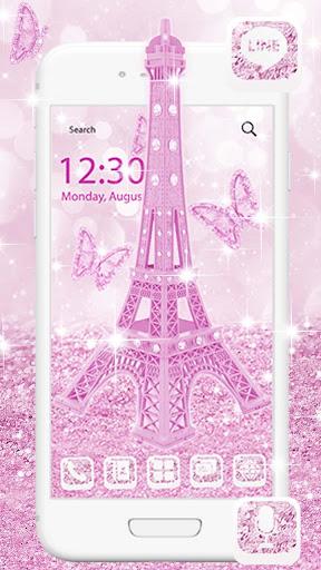 Galaxy Paris Launcher Theme Live HD Wallpapers - Image screenshot of android app