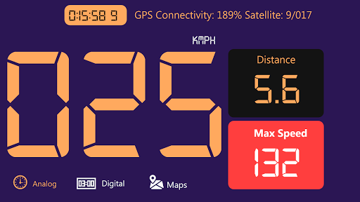 GPS Speedometer & Odometer - Image screenshot of android app