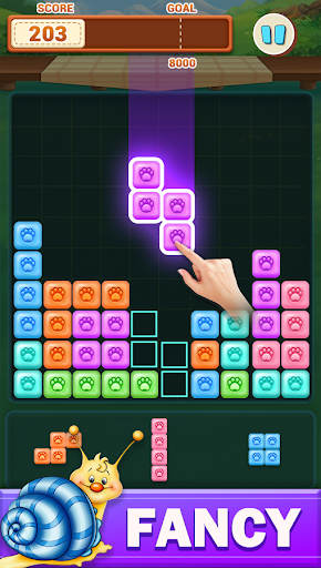 Block Puzzle - Pet World - Gameplay image of android game