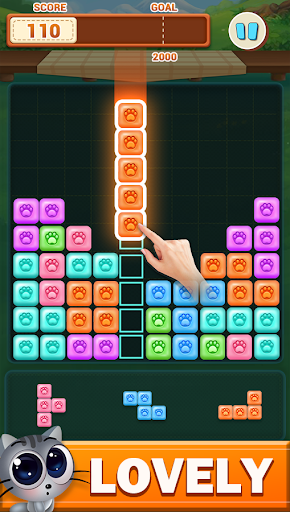 Block Puzzle - Pet World - Gameplay image of android game
