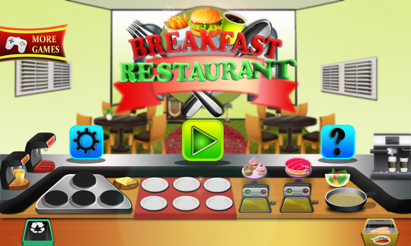 Breakfast Restaurant - عکس بازی موبایلی اندروید