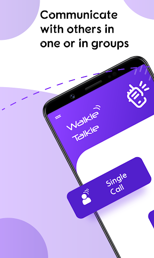 PTT Walkie Talkie -Calling app - Image screenshot of android app