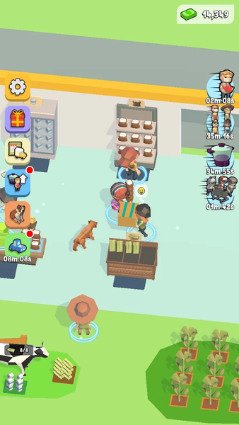 Mini Candy Mart: Idle Tycoon - Gameplay image of android game